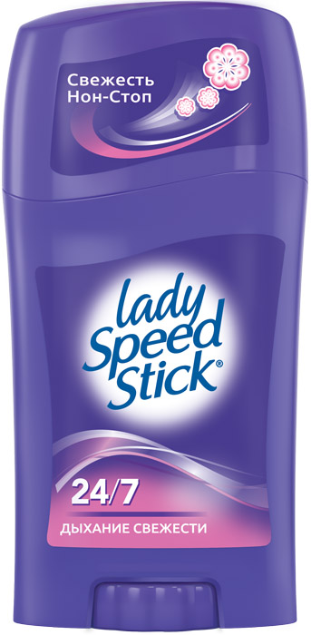 - Lady Speed Stick  24/7 Fresh Fusion  , 45 .