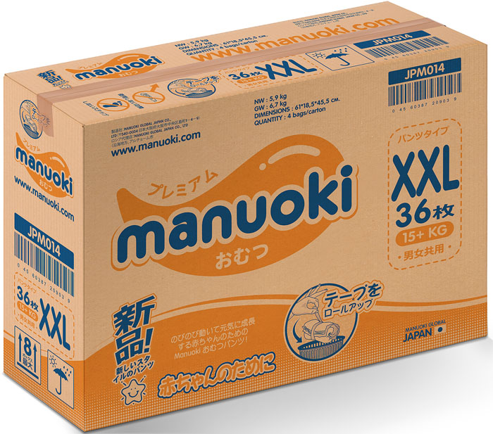 - Manuoki () XXL ( 15 ), 36 