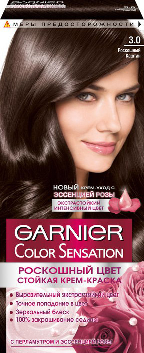 -   Garnier Color Sensation ,  3.0  