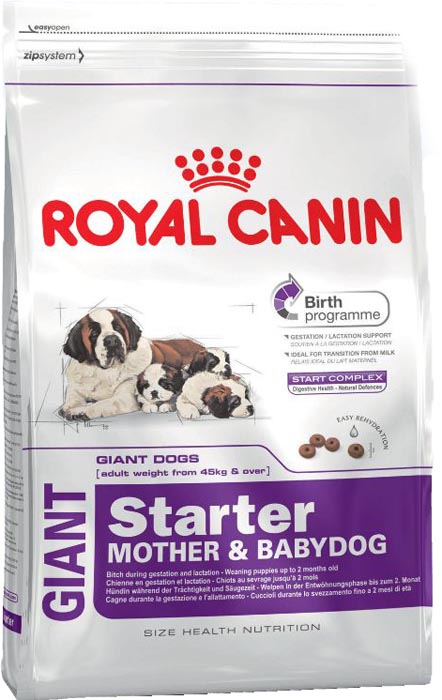    Royal Canin GIANT STARTER   //  2 , 15 