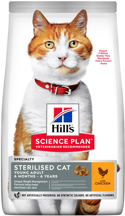    Hills SP Sterilised Cat   6 .  6 , ,  1.5 .