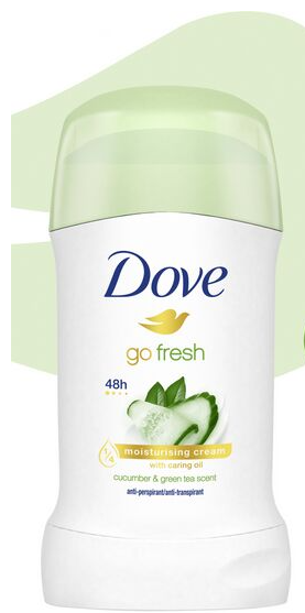 - Dove Go Fresh Cucumber . 40