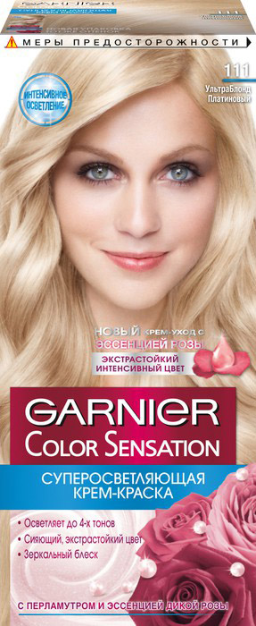 -   Garnier Color Sensation ,  111  