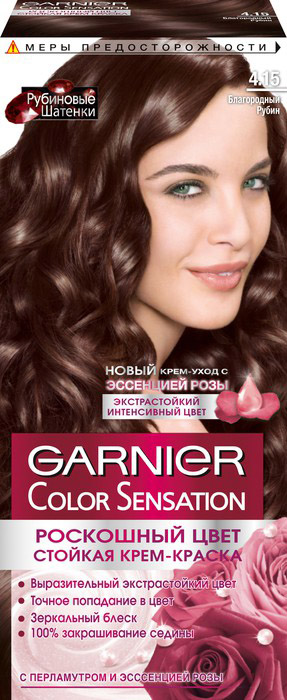 -   Garnier Color Sensation ,  4.15  