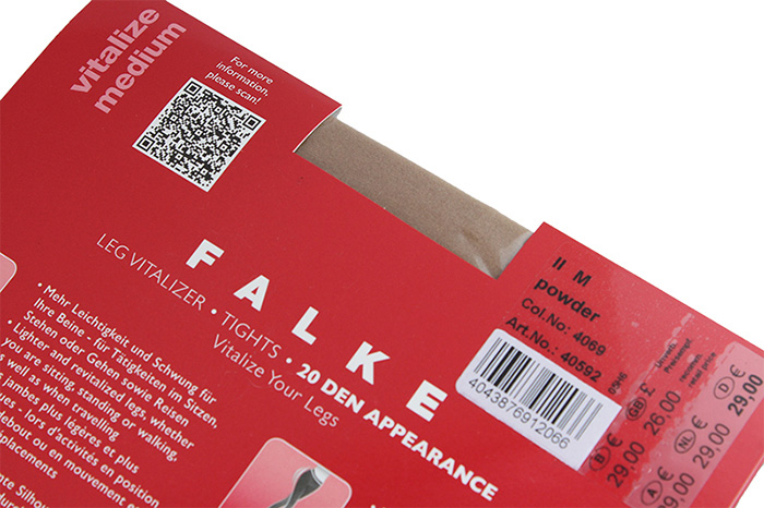  Falke () Leg Vitalizer 20 Den .46-48 M 40592/4069 : Powder