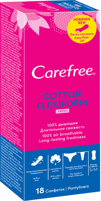  Carefree FlexiForm fresh, 18 .