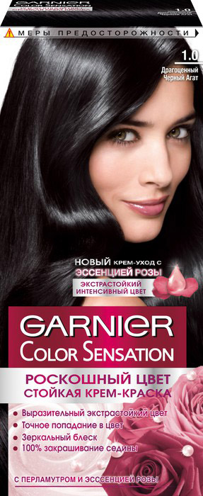 -   Garnier Color Sensation ,  1.0   