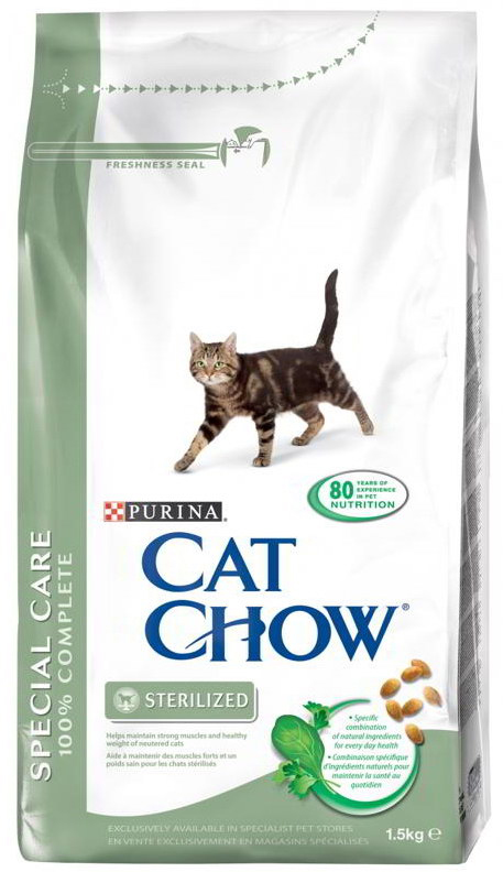    Cat Chow Special Care  , 1.5 .