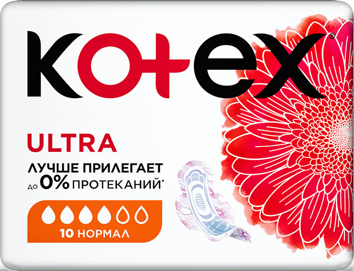  Kotex Ultra Normal, 10 .