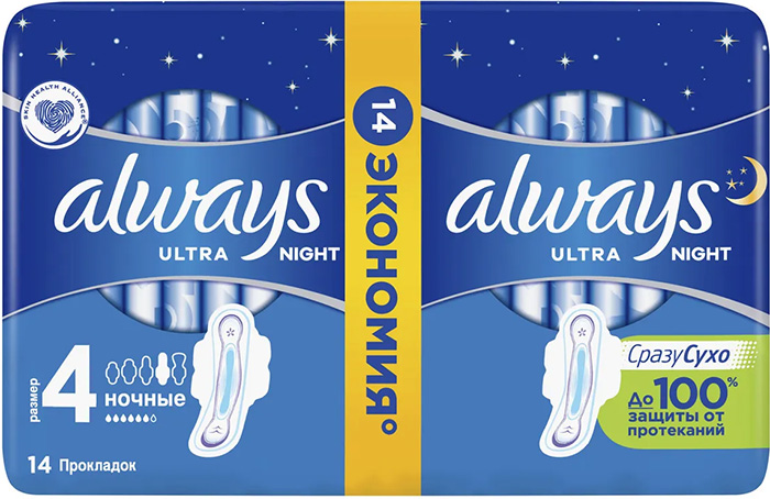  Always Ultra Night Duo, 14 .