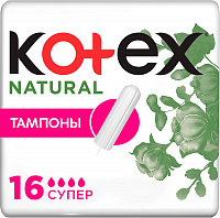  Kotex Natural , 16 