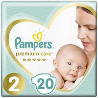  Pampers () Premium Care Mini 2 (4-8 ), 20 