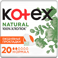   Kotex Natura , 20 .