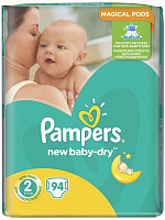  Pampers () New Baby-Dry Mini 2 (3-6 ), 94 .