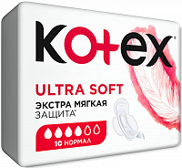  Kotex Ultra Soft Normal, 10 . 