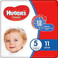  Huggies () Classic Small Pack 5 (11-25), 11 .