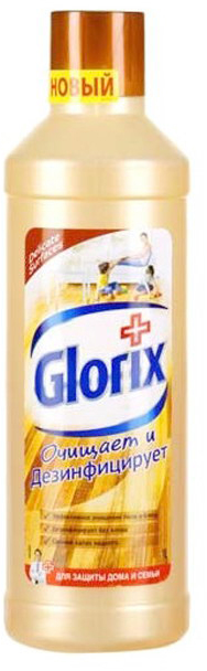 Средство для мытья пола Glorix Деликатная поверхность, 1 л.
