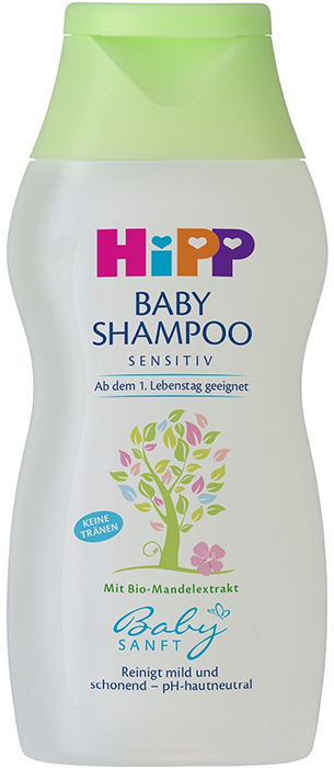 Шампунь детский HiPP Babysanft мягкий без слёз, с рождения, 200 мл.