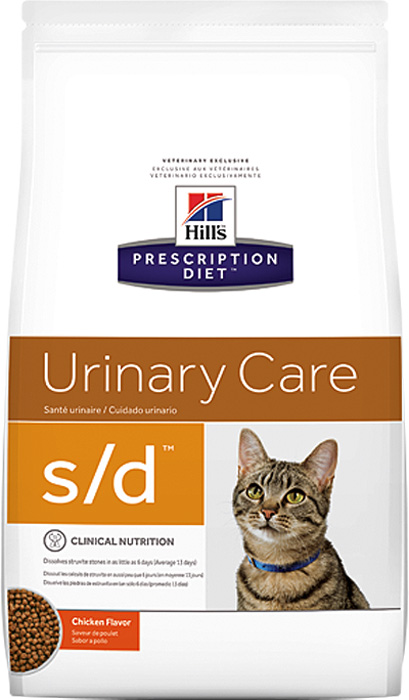    Hills PD Feline s/d Urinary Care   , 5 .