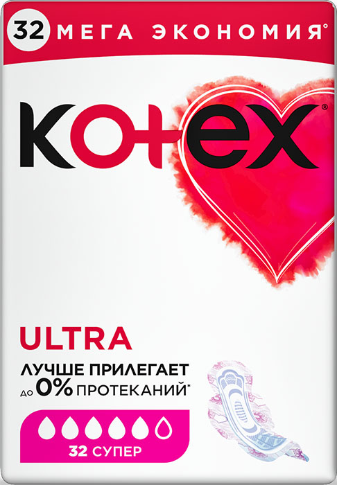  Kotex Ultra Super (), 32 .