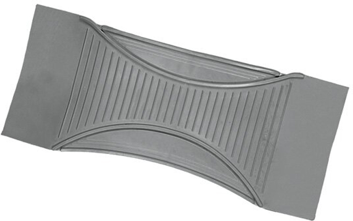 Коврик-перемычка AUTOPROFI, морозостойкий, для всех ковров как 5-й предмет, 60х26 см., серый