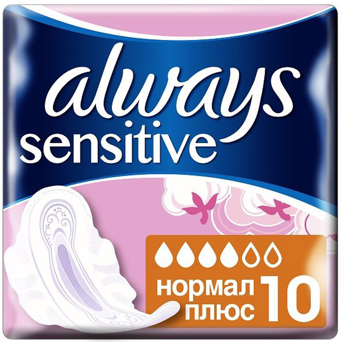  Always Ultra Sensitive Normal Plus, 10 .