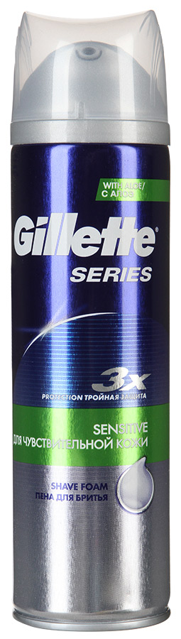    Gillette Series Sensitive Skin     , 250 .