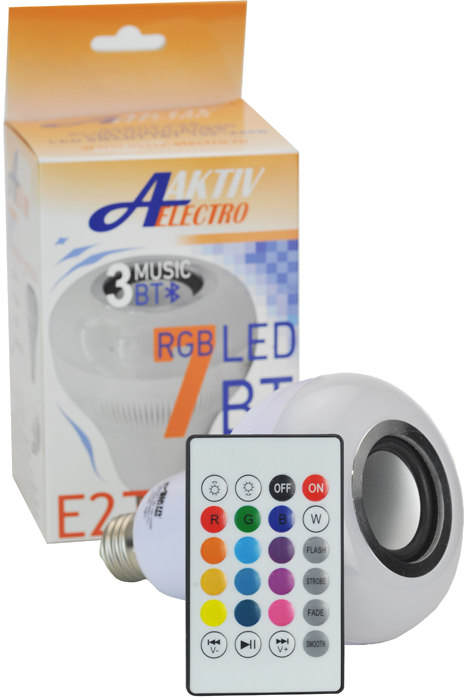   AKTIV ELECTRO LED Smart RGB , Bluetooth,   , E27 7 400