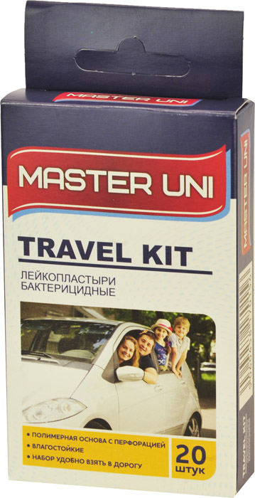      Master Uni travel kit, 20 . 