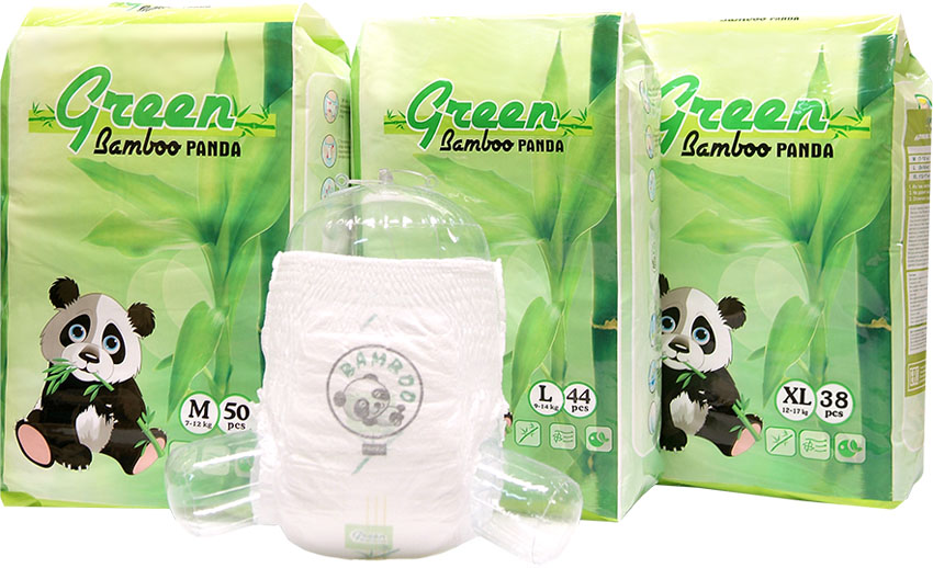 Подгузники-трусики Green Bamboo Panda L (9-14 кг), 44 шт.