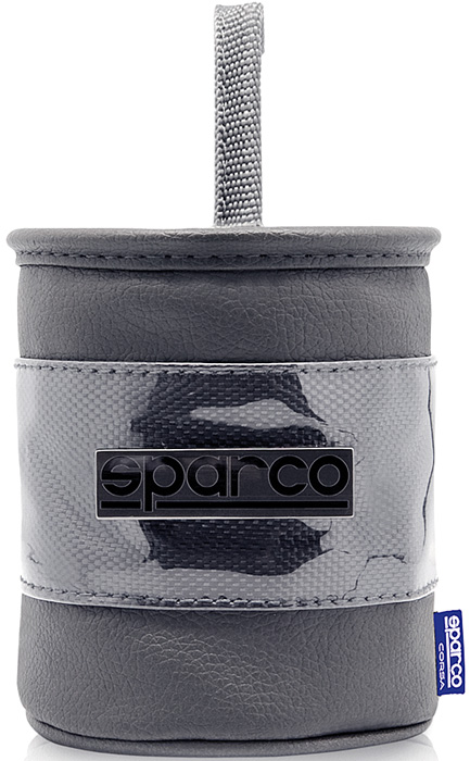 Органайзер на решётку вентиляции Sparco, цилиндрический, 10.5х8 см., серый
