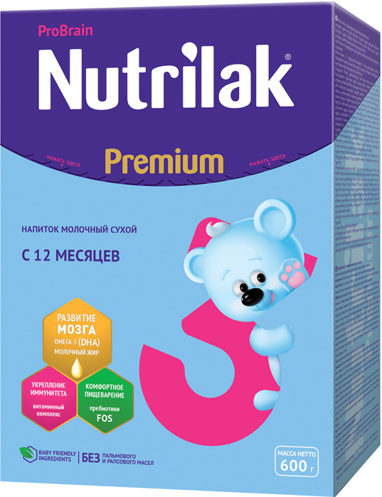    Nutrilak Premium 3  12 ., 600 .