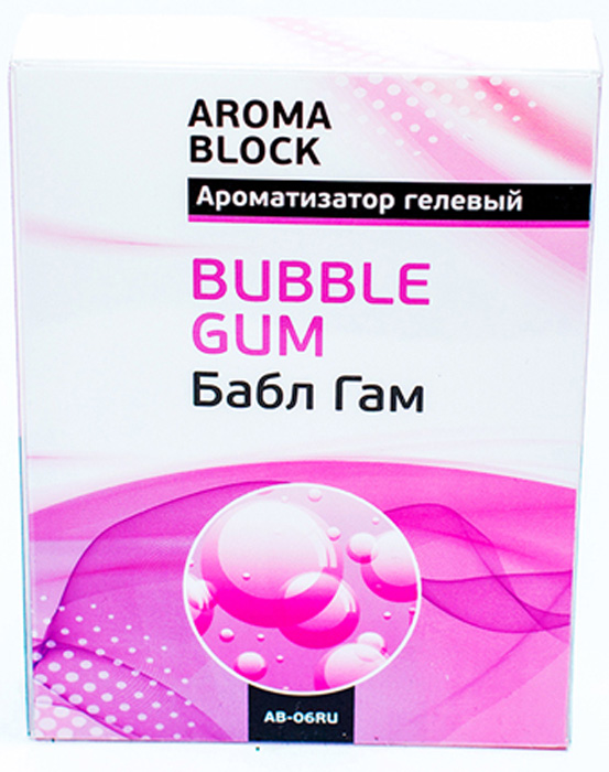 Ароматизатор под сиденье Aroma Block - Buble Gum Бабл-гам
