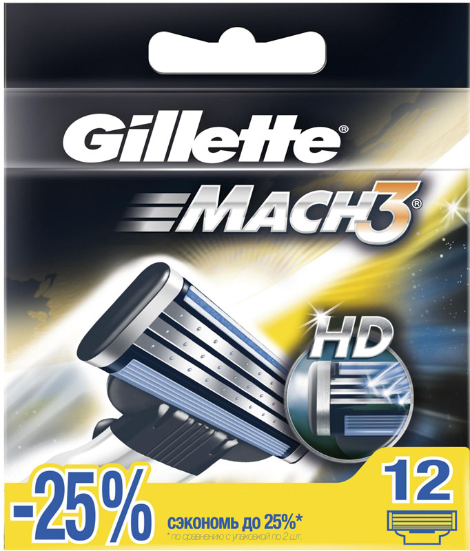     Gillette MACH 3, 12 .