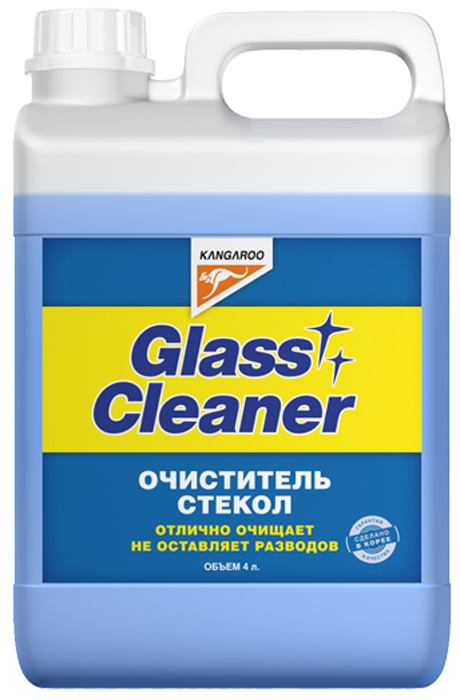 Очиститель стекол Kangaroo Glass cleaner, 4 л.