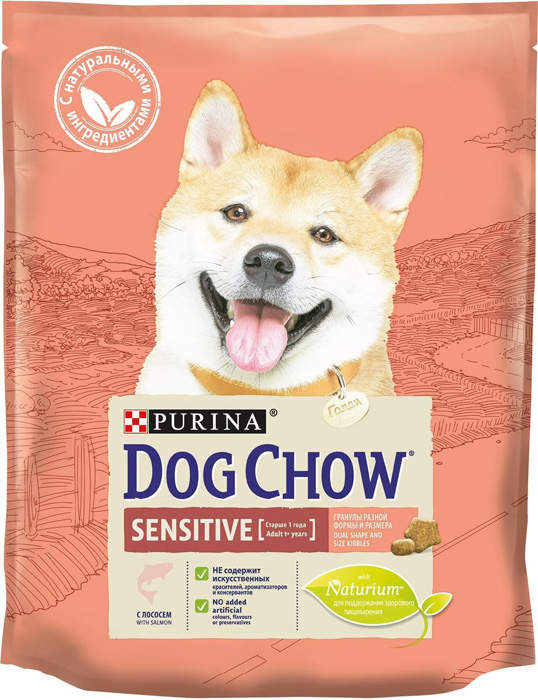    Dog Chow Adult Sensitive     , 800 .