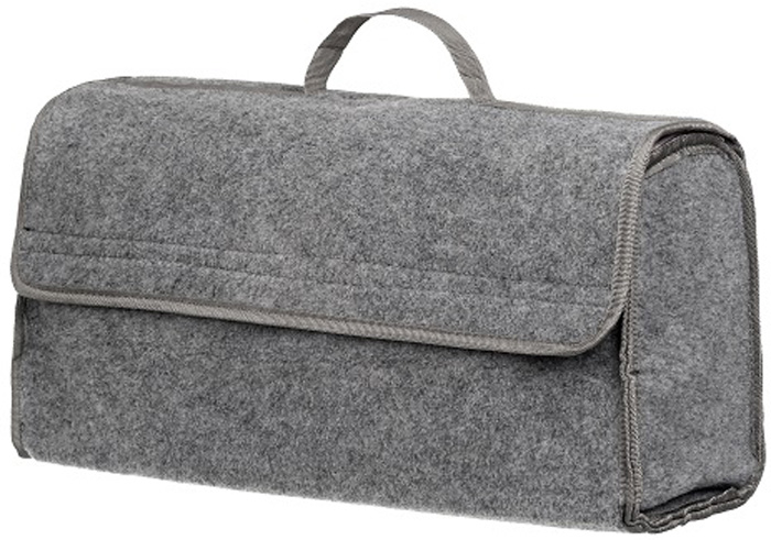 Органайзер в багажник iSky, войлочный, серый 50x25x15 см