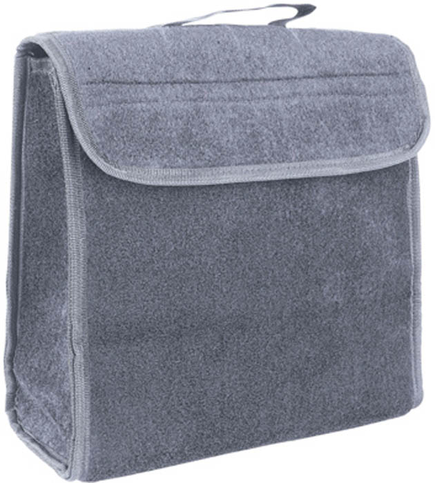 Органайзер в багажник iSky, войлочный, серый 30x30x15 см