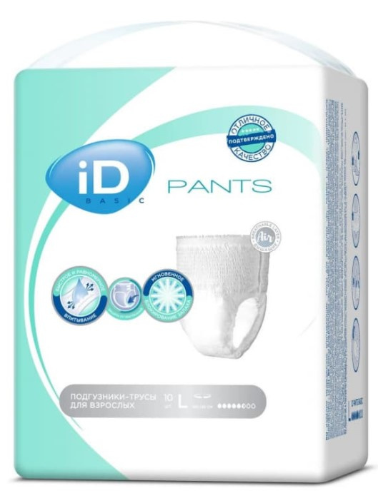    iD Pants Basic L 10 .