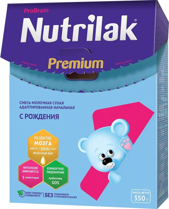    Nutrilak Premium 1  ,  0  6 ., 350 .
