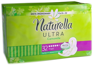  Naturella Ultra - Camomile Maxi Quatro, 32 .