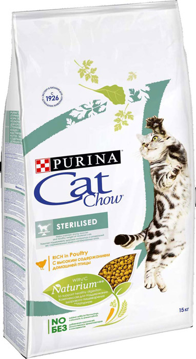    Cat Chow Sterilizet  , 15 .