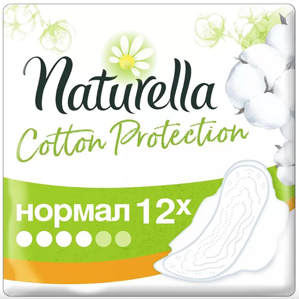    Naturella Cotton Protection Normal Single 12 .