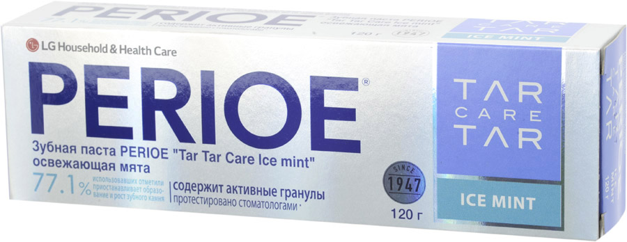   Perioe Tar Tar care ice mint  , 120 .