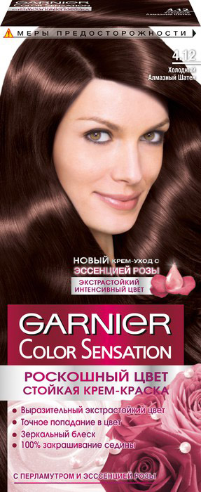 -   Garnier Color Sensation ,  4.12   