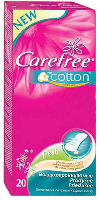   Carefree Cotton Fresh, 20 .