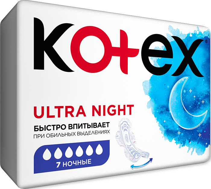  Kotex Ultra Night, 7 .
