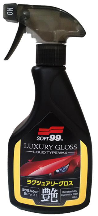 Полироль для кузова жидкий воск Soft99 Luxury Gloss, 500 мл.