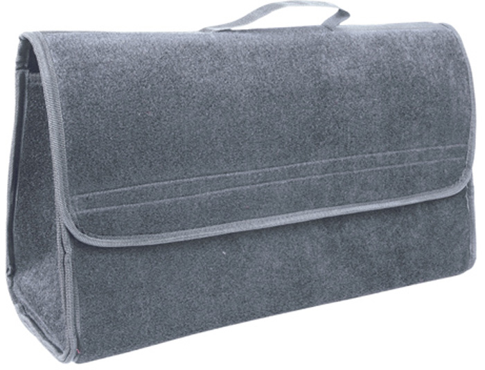 Органайзер в багажник iSky, войлочный, серый 50x25x15 см