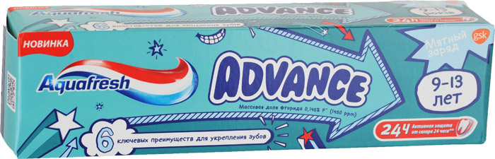   Aquafresh Advance, 75 .